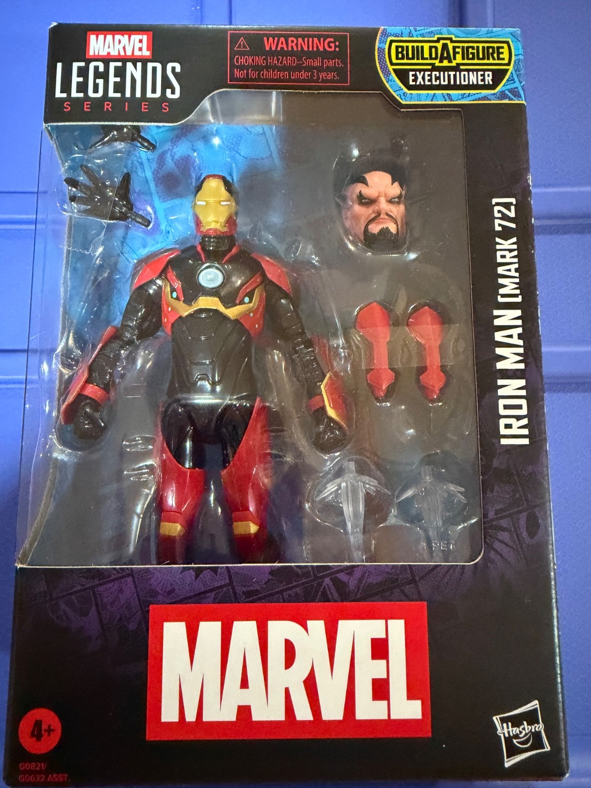 iron man mark 72 marvel legends (in box)