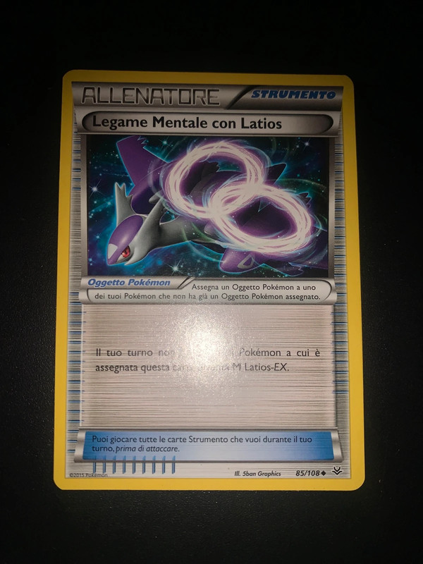 Carta Pok��mon Legame Mentale Latios Furie Volanti 85/108 Ita Italiano