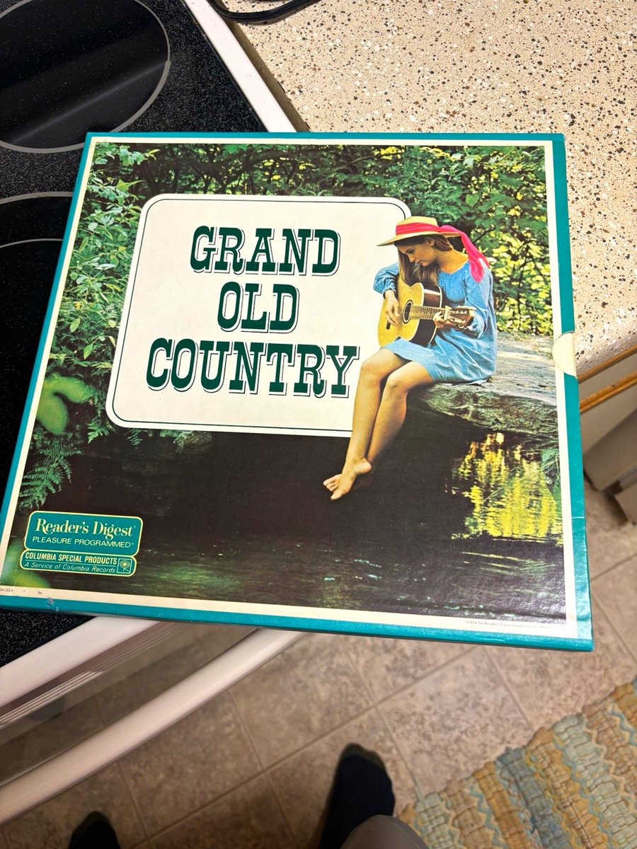 Reader's Digest Grand Old Country Vinyl Record Box Set Country 122A MPN 122A