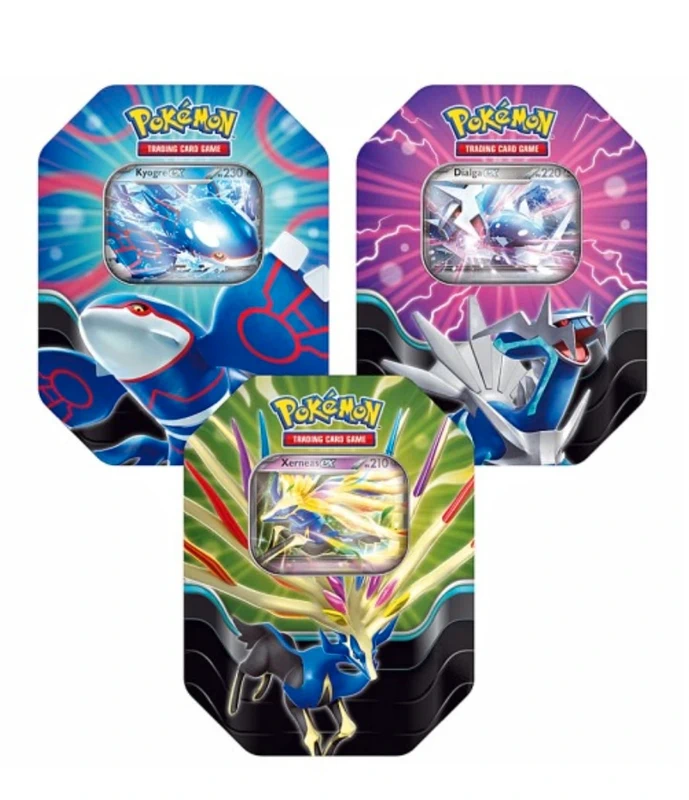 Case pokebox Légendes Azur / Kyogre-Dialga-Xerneas / EV8 EV4 EV6