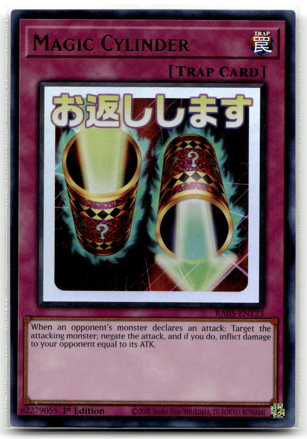Cilindro Magico RA05-EN123 1° Edizione Ultra Rara Yu-Gi-Oh TCG NM