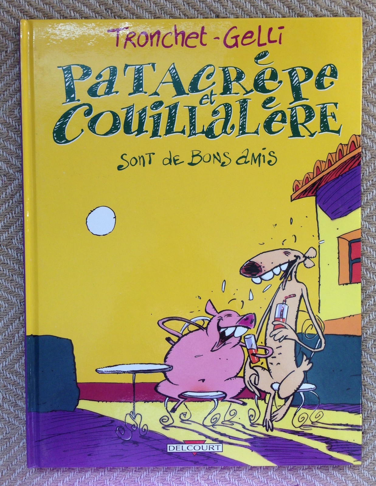 P5 BD - PATACRÈPE ET COUILLALÈRE - SONT DE BONS AMIS - EO DELCOURT - HUMOUR