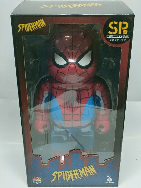 SPIDER-MAN / Happy Lott"BE@RBRICK" SP Prize 400% Spider-Man Bearbrick [MARVEL]