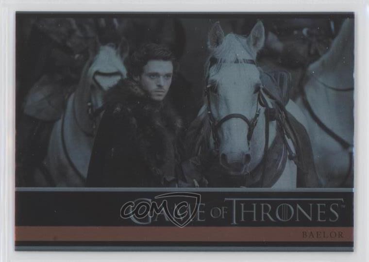 2012 Game of Thrones Stagione 1 Baelor Foil Robb Stark orchestra a... #26 i2k