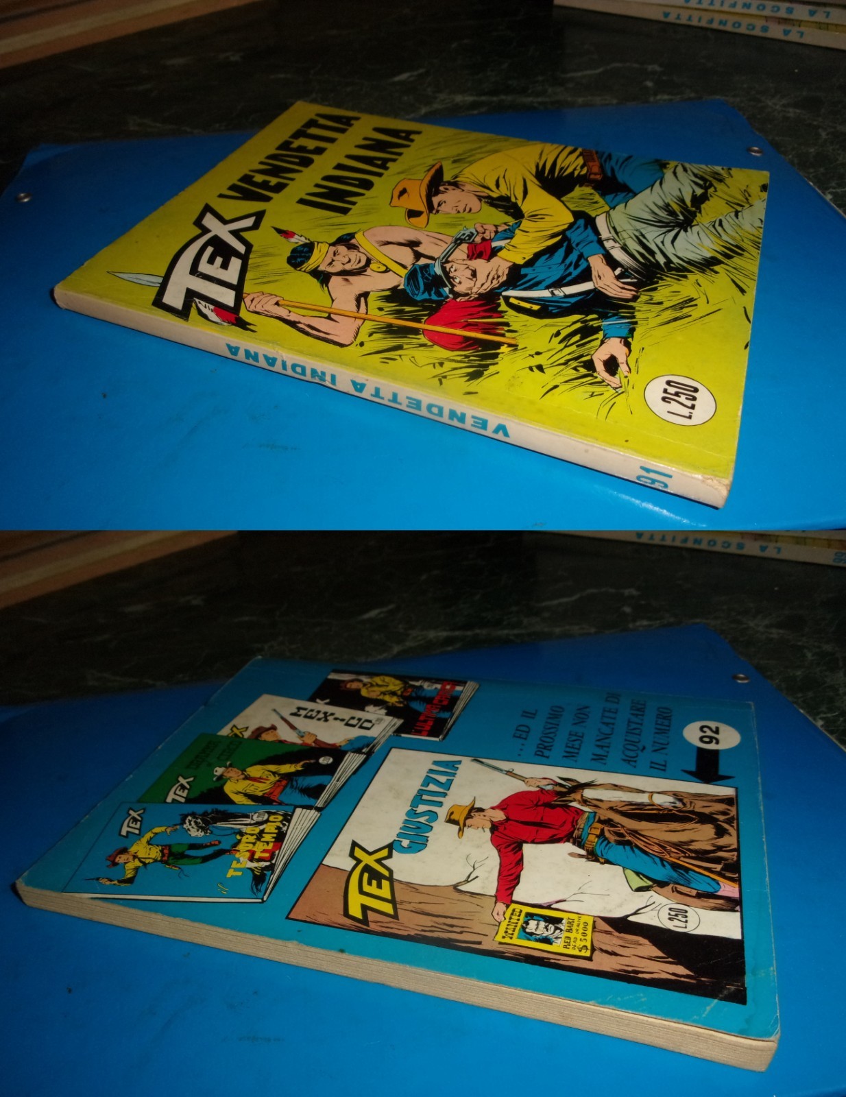 TEX n. 91 ristampa da LIRE 250 Leggi specifiche all'interno