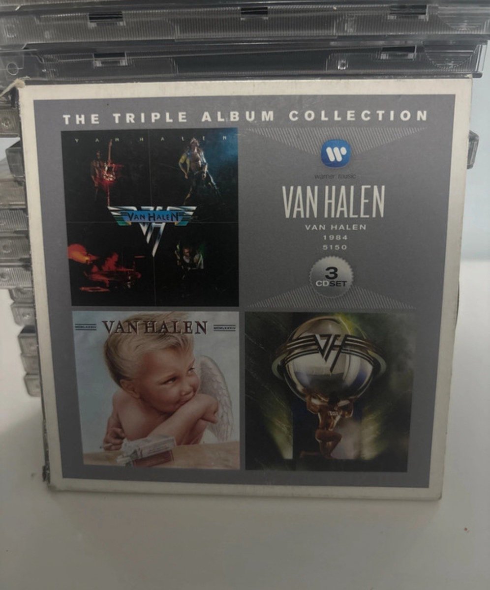 Van Halen - The Triple Album Collection Compilation Hard Rock 3 CD Set (1984)