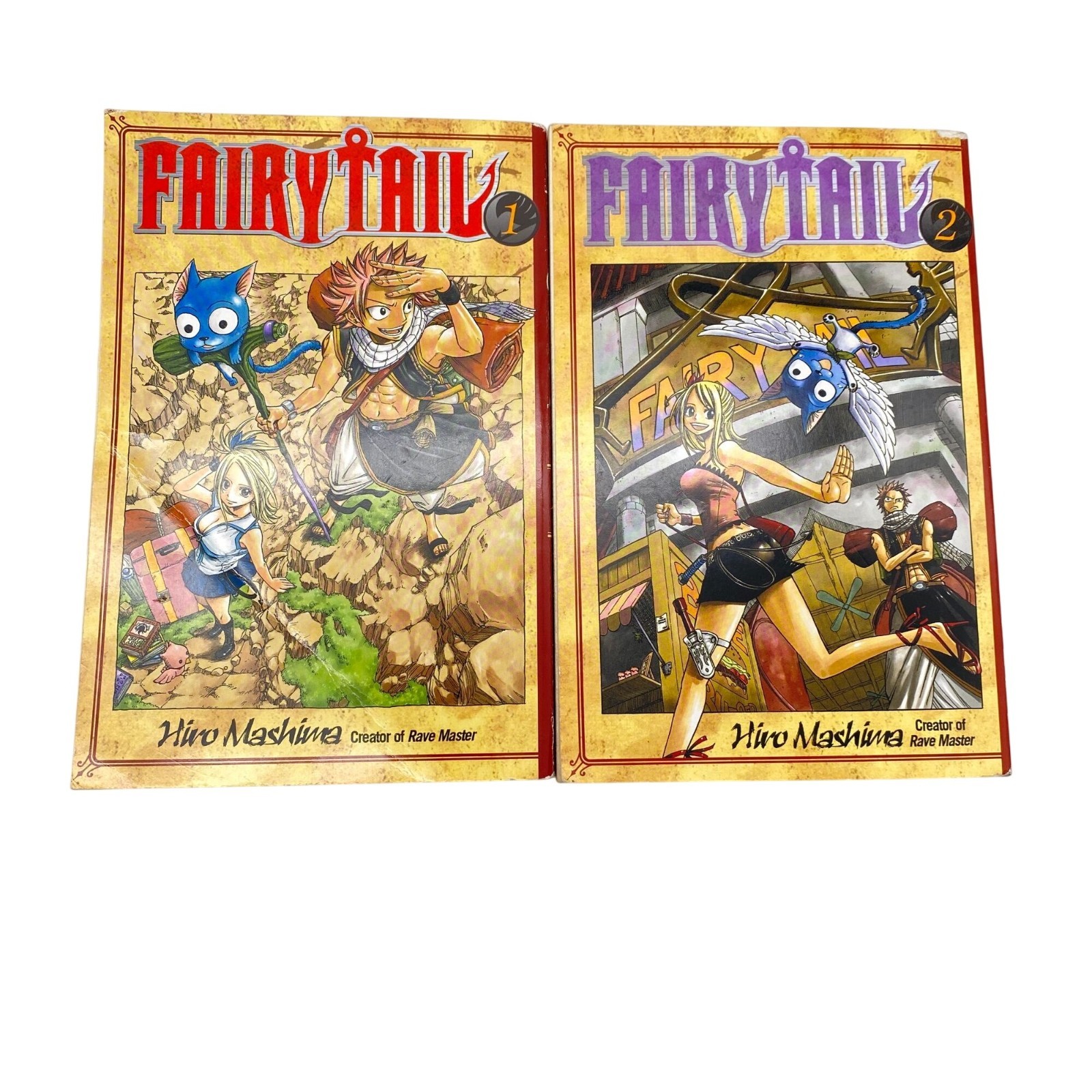 Fairy Tail Manga grafico fumetto inglese tascabile volume 1-2