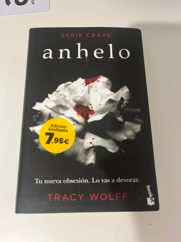 libro “anhelo” de la saga crave