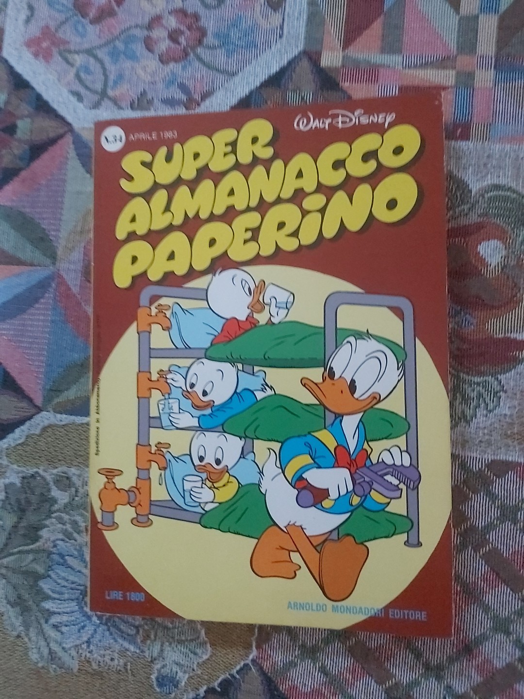 Walt Disney Super Almanacco Paperino N. 34 Del 1983 Seconda Serie