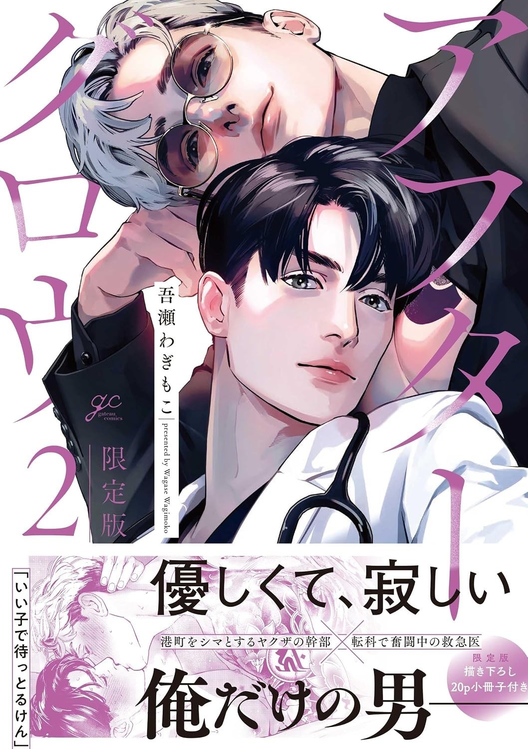 Afterglow Vol.2 Edizione Limitata Libretto Wagase Wagimoko Giapponese Yaoi BL NUOVO