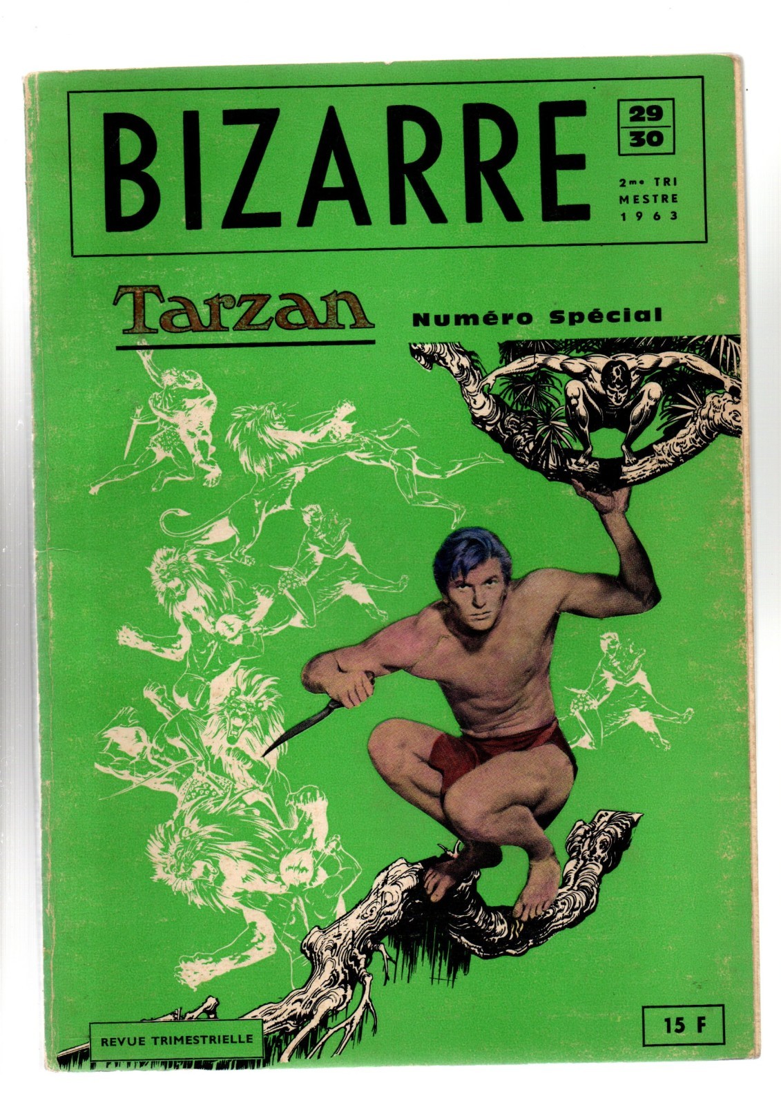 BIZARRE n°29-30. Numéro spécial TARZAN. 1963.