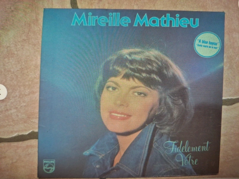 Vinyle Mireille Mathieu Fidèlement Vôtre