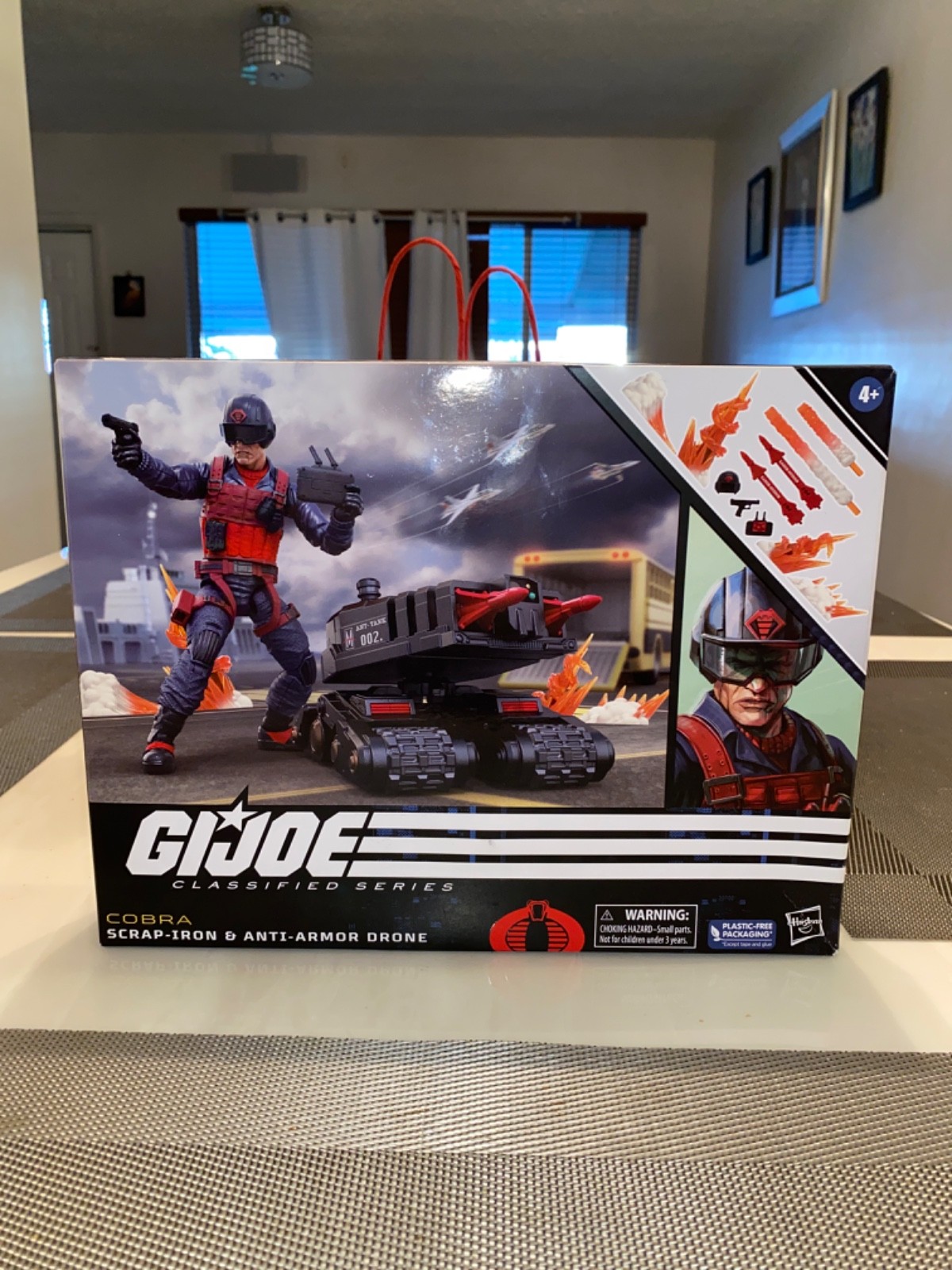G.I. DRONE JOE CLASSIFIED SERIES # 74 ROTTAMI FERRO E ANTIARMATURA* NUOVO