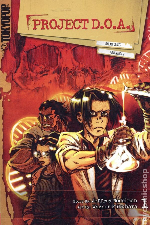 Progetto D.O.A. GN Dylan Oliver Adventures #1-1ST VF 2007 immagine stock