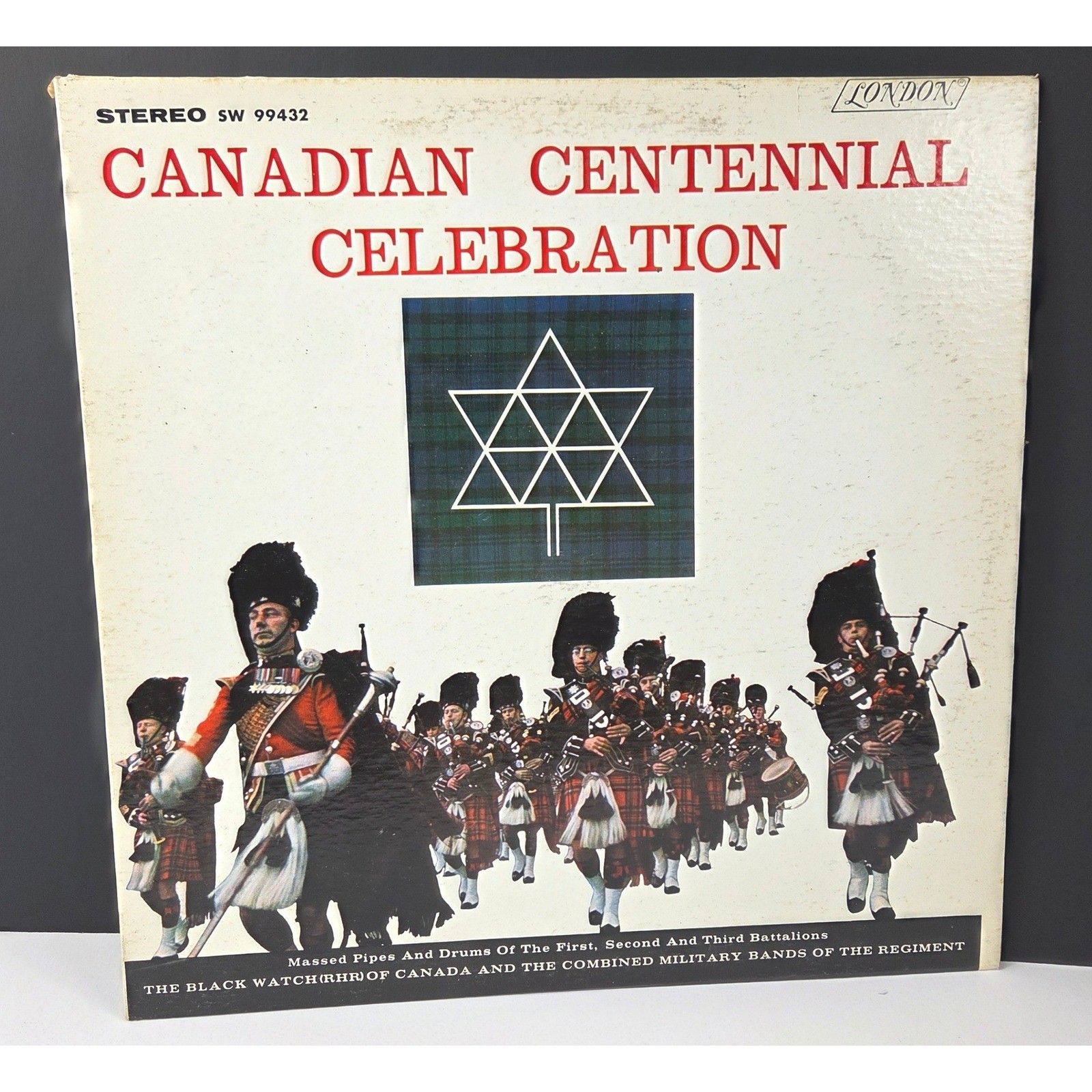 Canadian Centennial Celebration LP Black Watch Pipes & Drums London SW 99432
