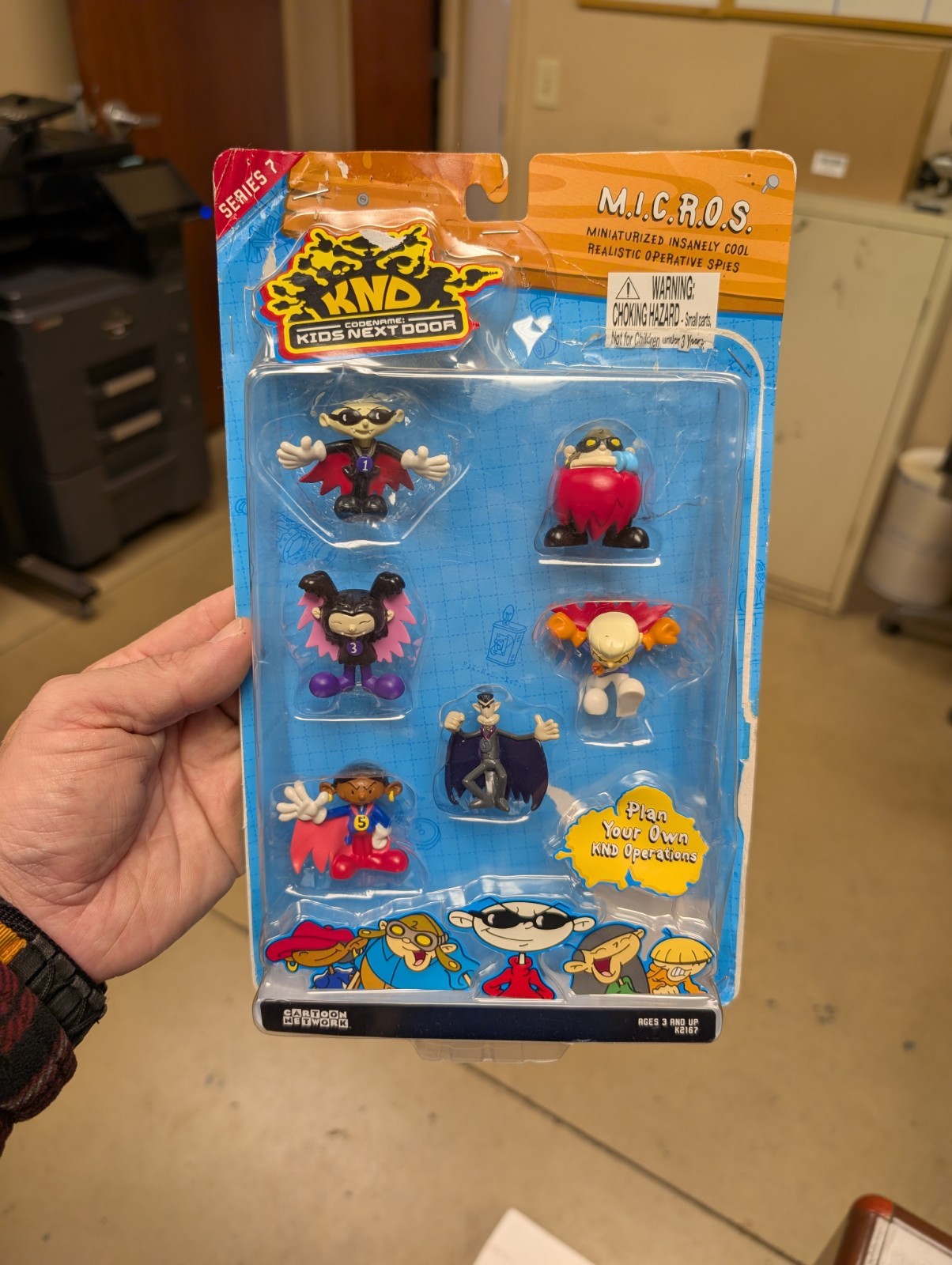 KND Kids Next Door - M.I.C.R.O.S. - Serie 7 - Con Confezione - Variante Ultra Rara