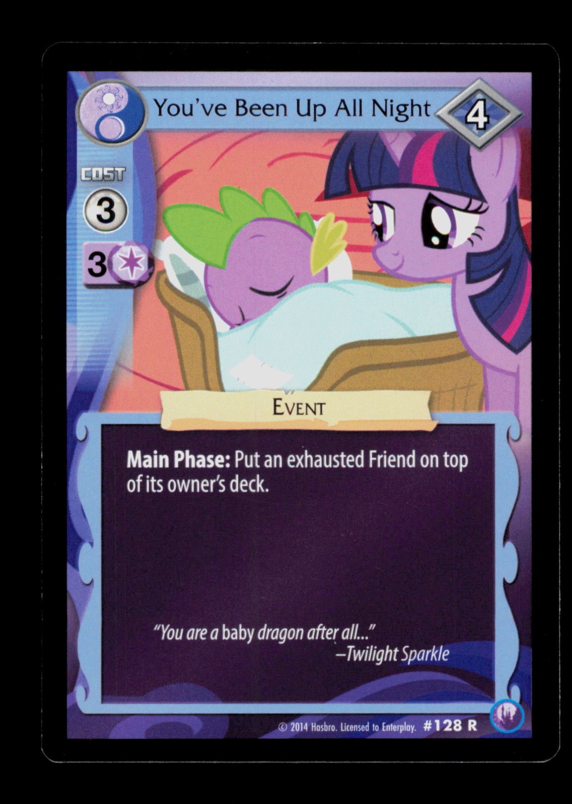 You've Been Up All Night 128 My Little Pony 2013 Trading Card TC