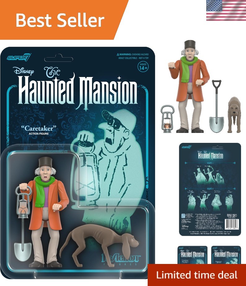 Haunted Mansion Caretaker - 3,75 in Modellino di reazione, RE-HAUNW02-CTR-01