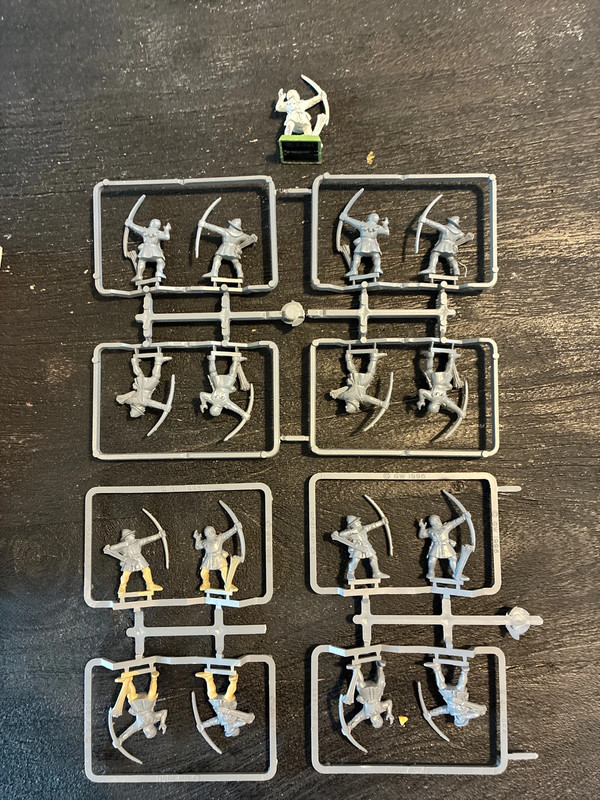 Warhammer Bretonnian archers