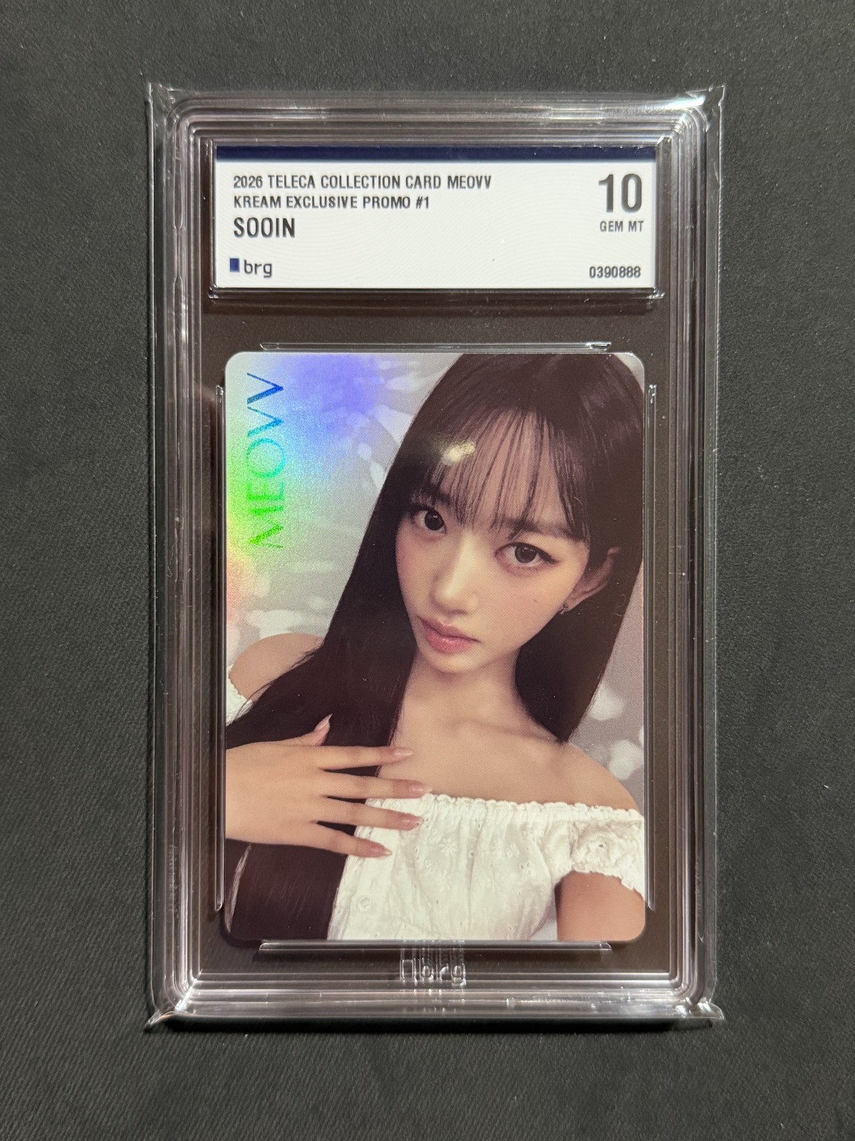Carta Collezione Teleca Meovv Kream Promo Esclusiva #1 Sooin Brg 10