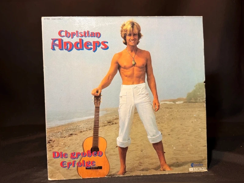 Christian Anders Vinyl Schallplatte Die großen erfolge Schlager Retro