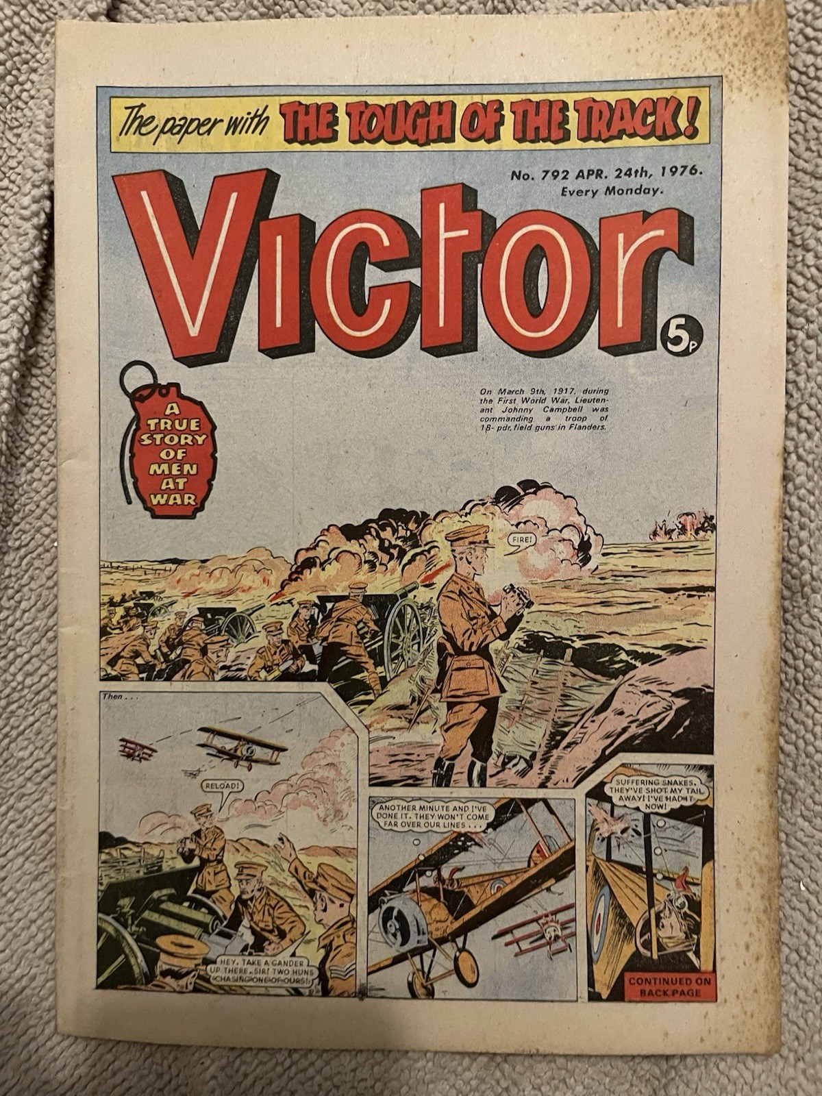 Victor Comic No# 792 April 24th 1976 FN