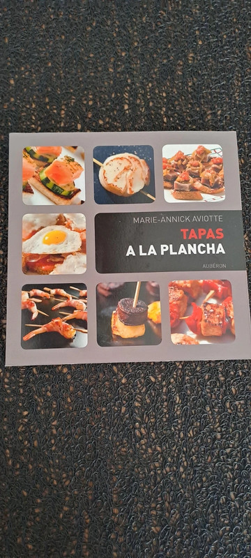 Livres recettes plancha