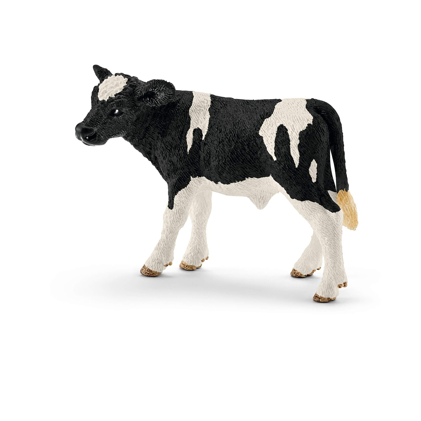 Schleich Farm World - Statuina giocattolo in vitello Holstein - Bambini età 3+ | 13798