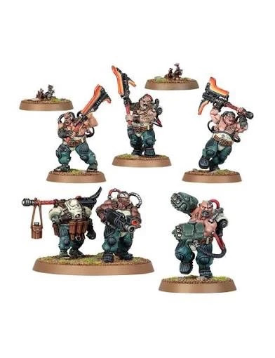 Cthonian Beserks Beserkers Cthonianos Ligas Votann warhammer 40.000