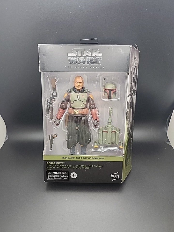 Hasbro Star Wars Serie Nera Libro di Boba Fett Sala del Trono Figura 6 Pollici
