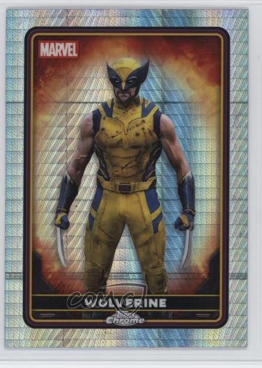 2025 Topps Chrome Deadpool Characters Prism Refractor Wolverine #30 9et