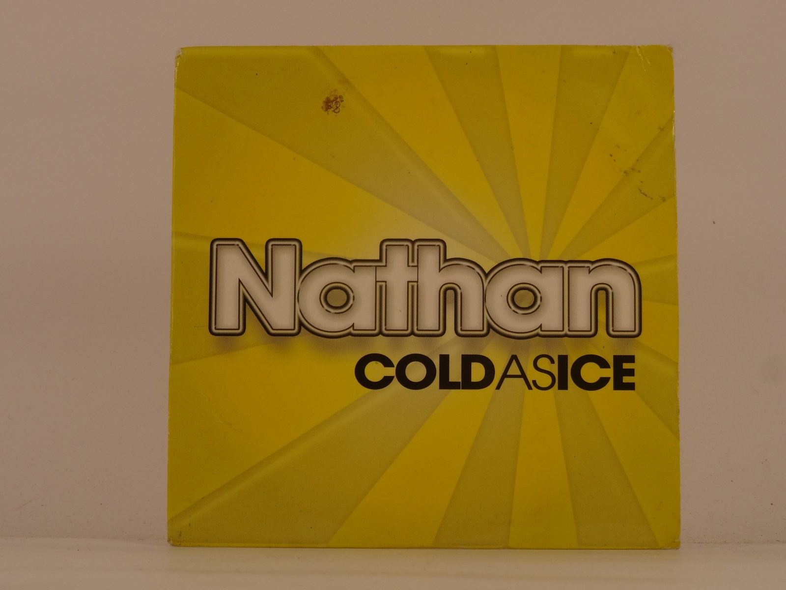 NATHAN COLD AS ICE (A18) 4 Track Promo CD Single plus Card Sleeve 