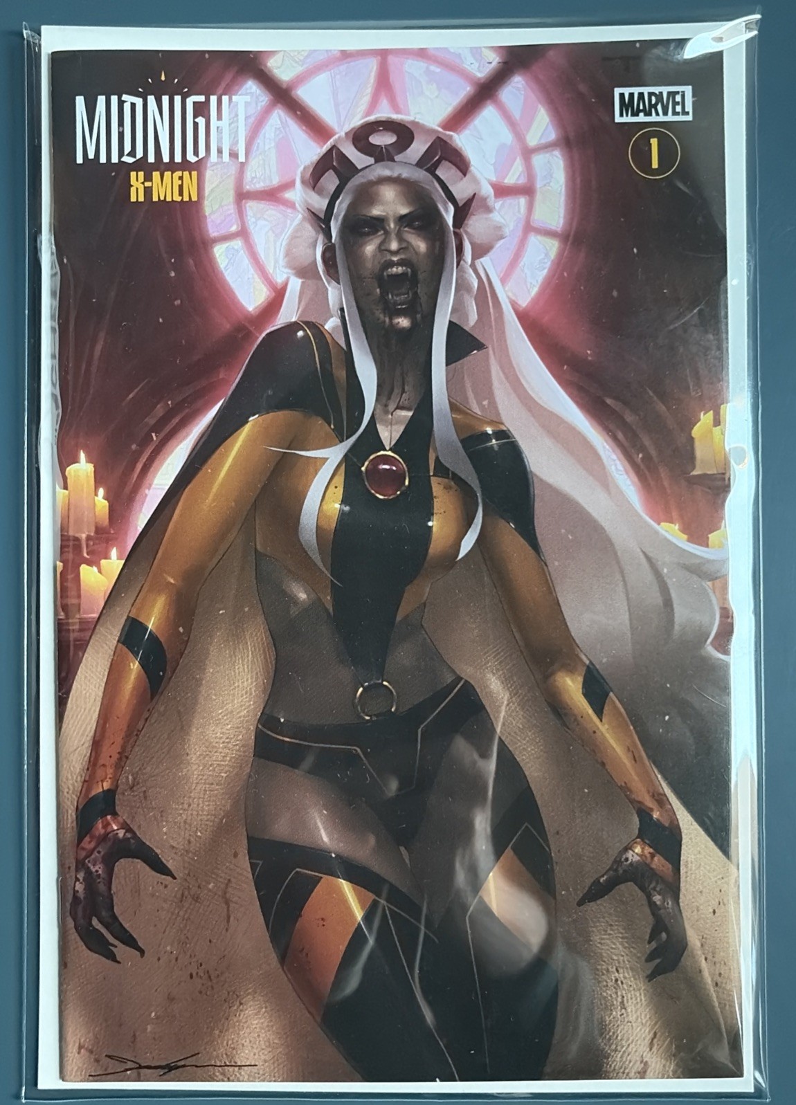 🔥❌ MIDNIGHT X-MEN 1 JEEHYUNG LEE 1:25 Ratio Variant Cvr E STORM