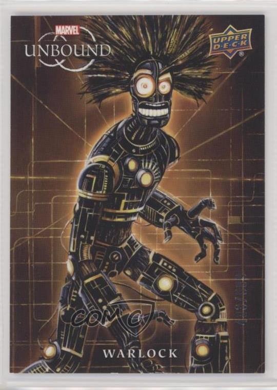 Upper Deck 2021 Marvel Unbound /999 Warlock #50 0kq6