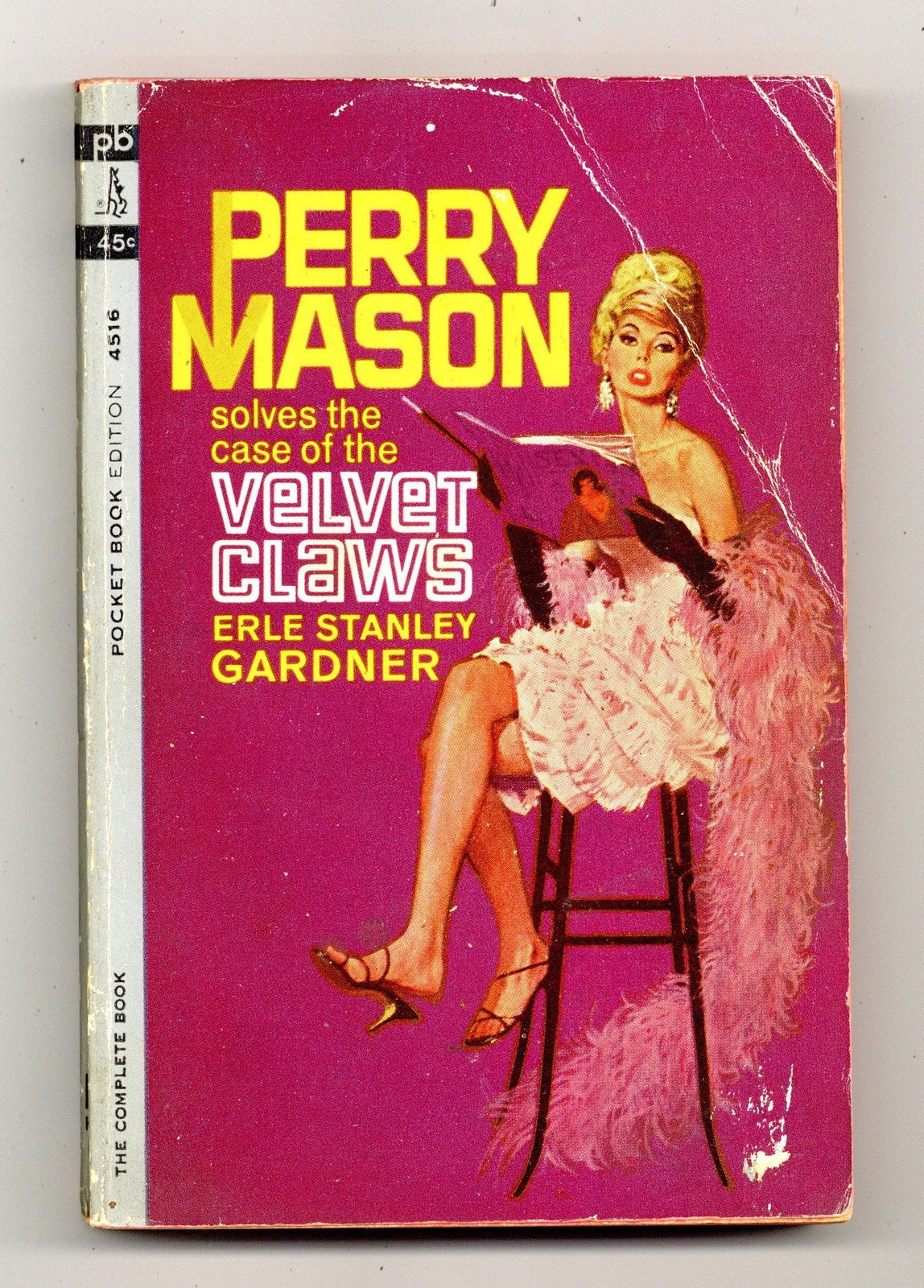 Astuccio degli Artigli di Velluto Perry Mason #1-REP GD+ 2.5 1940