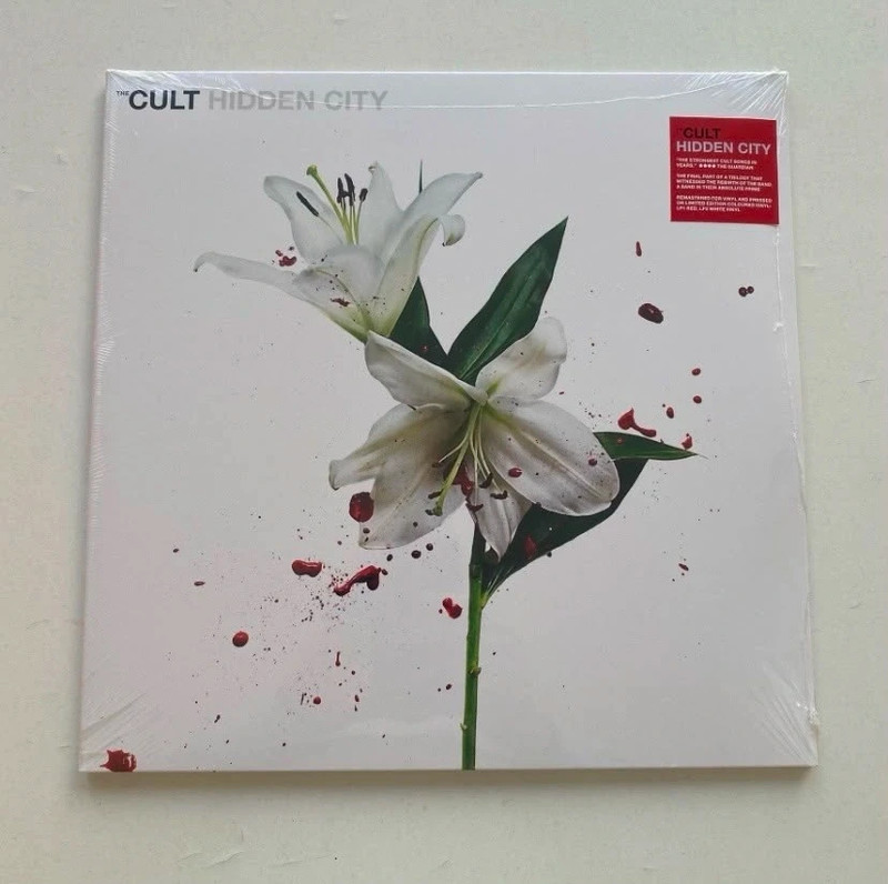 The Cult / Exclusive Red And White Double Vinyl / Hidden City