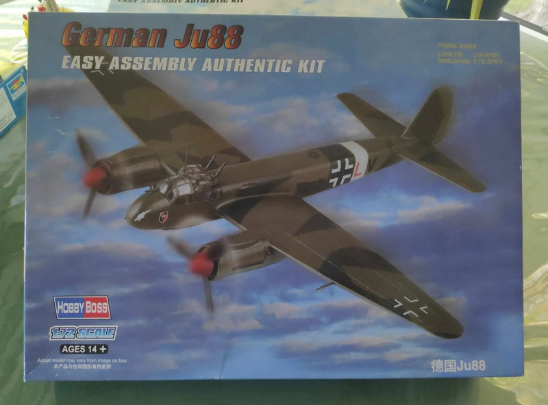 Junkers JU-88, HobbyBoss 1/72