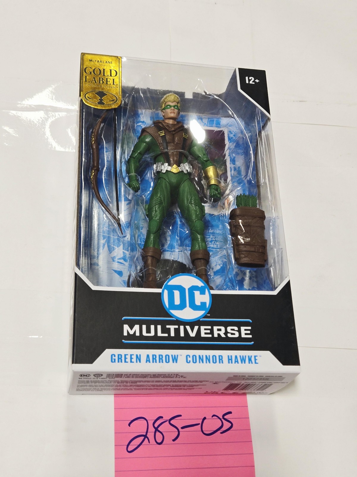 DC Multiverse Green Arrow Connor Hawke Figura McFarlane Giocattolo Verde Nuovo Etichetta Oro