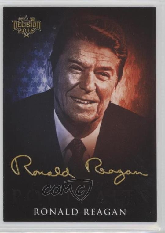 2016 Decisione 2016 Candidato Ritratti Hobby Ronald Reagan #CP17 2u3