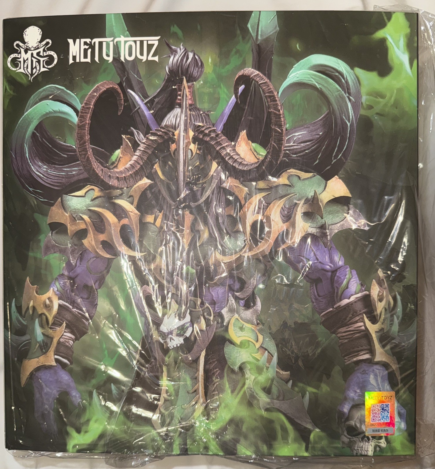 In Magazzino Nuovo Metytoyz World of Warcraft Versione Armatura Imperiale Illidan Stormrage