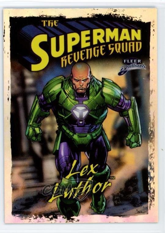 2025 Fleer Brilliants Superman Revenge Squad Lex Luthor #RS-1 1bf5