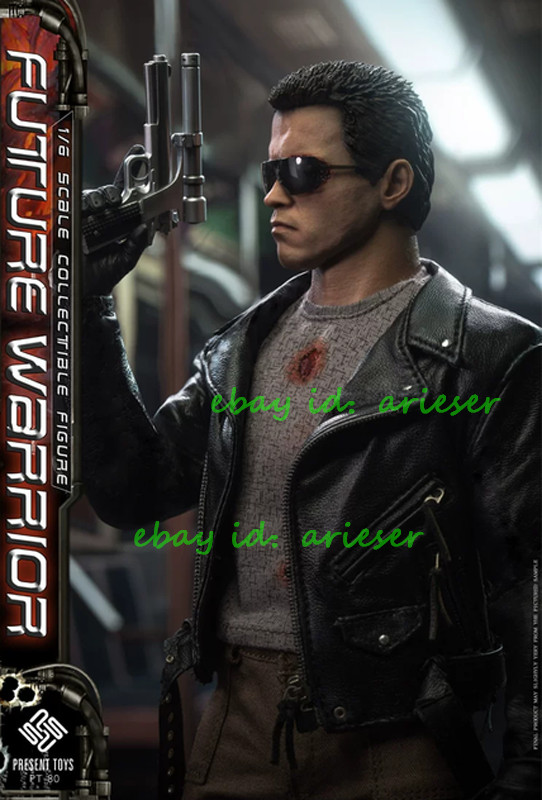 Present Toys Pt-Sp80 T-800 Modellino Future Warrior 30 cm 1/6 Nuovo Giocattolo In Magazzino
