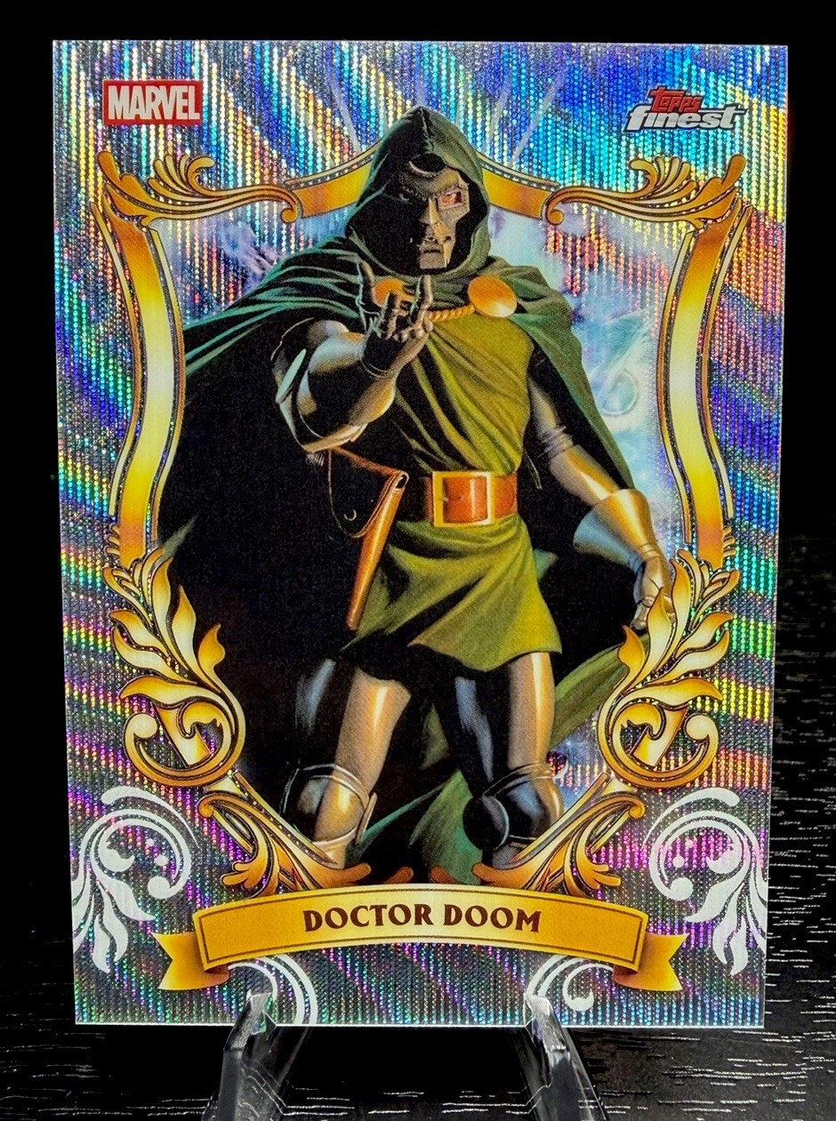 2026 Topps Finest Fantastic Four Doctor Doom Astonishing #AS-02 SSP