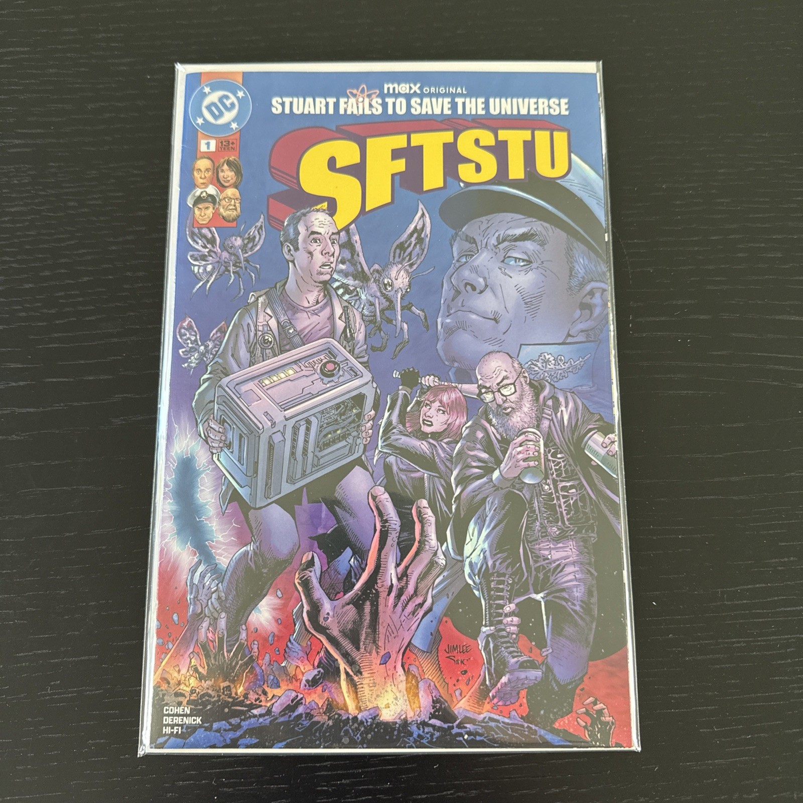 SDCC 2026 Esclusivo Stuart non riesce a salvare l'universo #1 SFTSTU DC - NUOVO