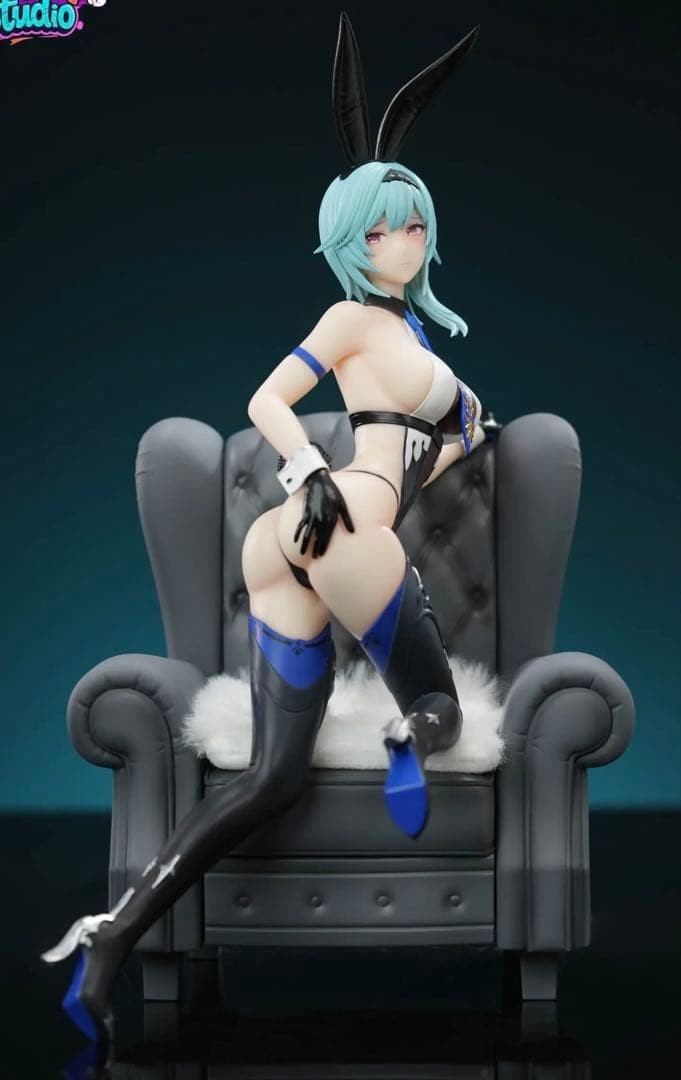Modellino Genshin Eurua Lawrence Bunny Ver Eula Garage Kit