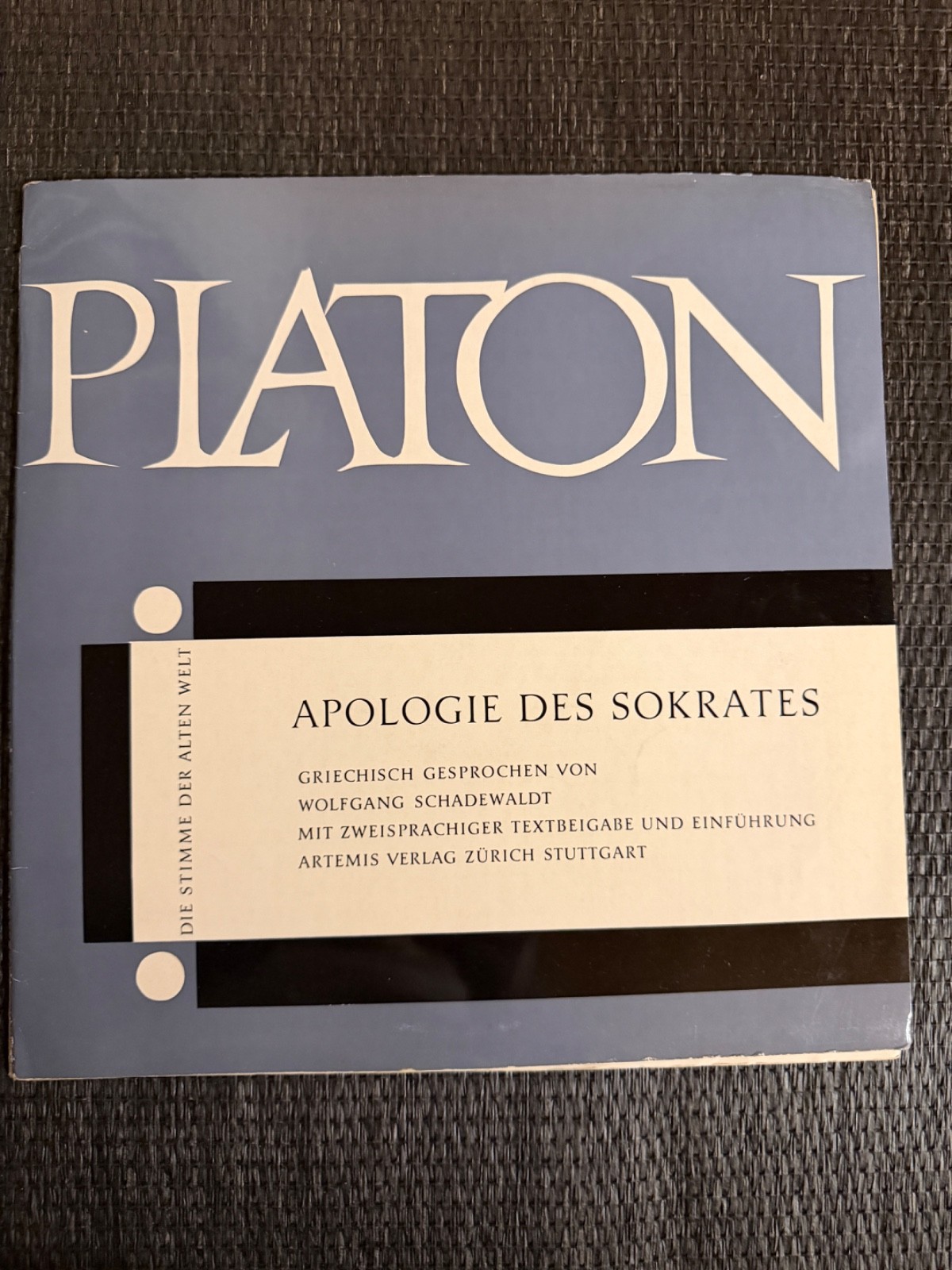 Platon - Apologie des Sokrates 📀 Vinyl