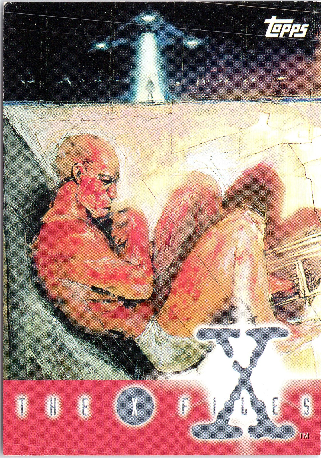 Fetal Position 1995 Topps The X-Files Stagione Uno #P4