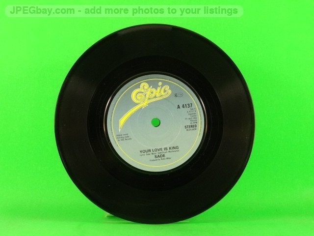 SADE YOUR LOVE IS KING (2) (137) 7" EPIC