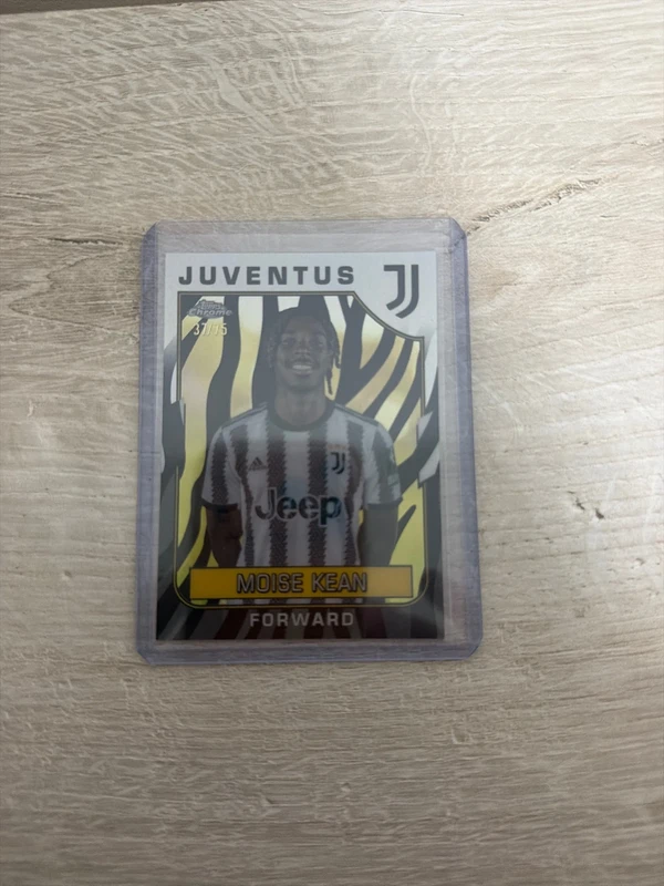 Carta numerata Moise kean Juventus