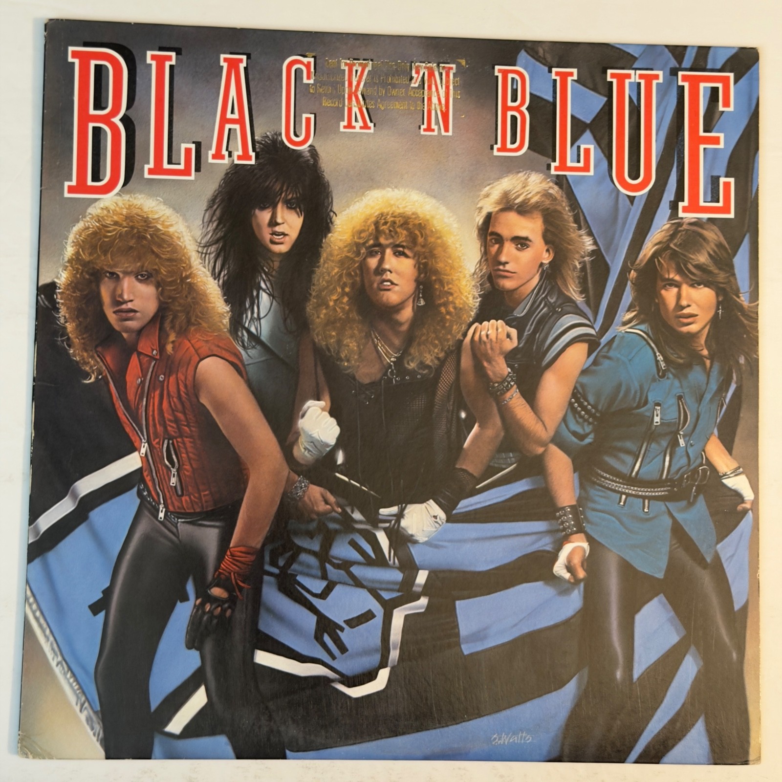 Black 'N Blue~1984 Self-Titled LP~Gold Stamp Promo~Hard Rock / Heavy Metal~NM LP
